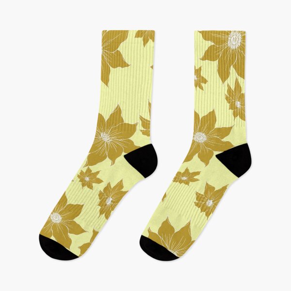 Item preview, Yellow flower pattern designed and sold by Dia-Cheshire.