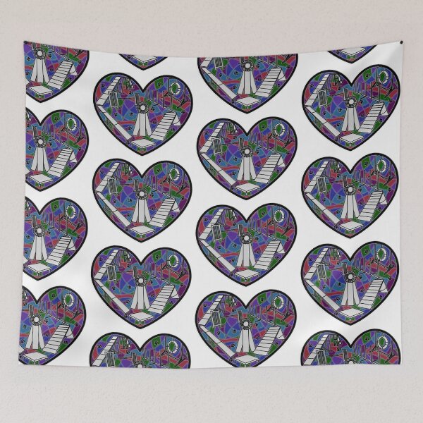 Item preview, Stained Glass Agility Heart designed and sold by balti014.
