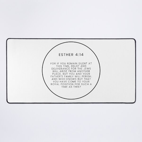 Item preview, Esther 4 14 Minimalist Circle Bible Verse 4v14 designed and sold by GSquaredDesigns.
