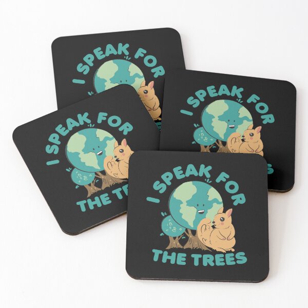 Item preview, Earth Day 2023, I Speak For The Trees Squirrel designed and sold by metal-works.