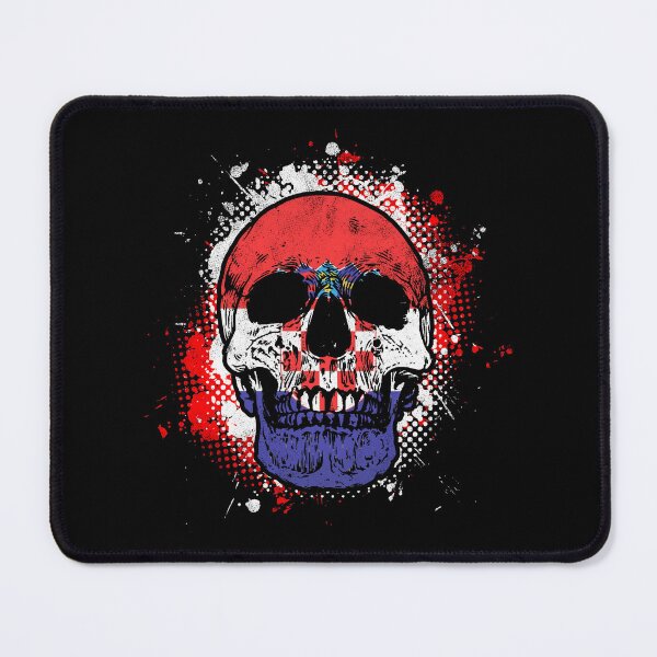 Item preview, Skull with Croatian flag designed and sold by Mila1946.