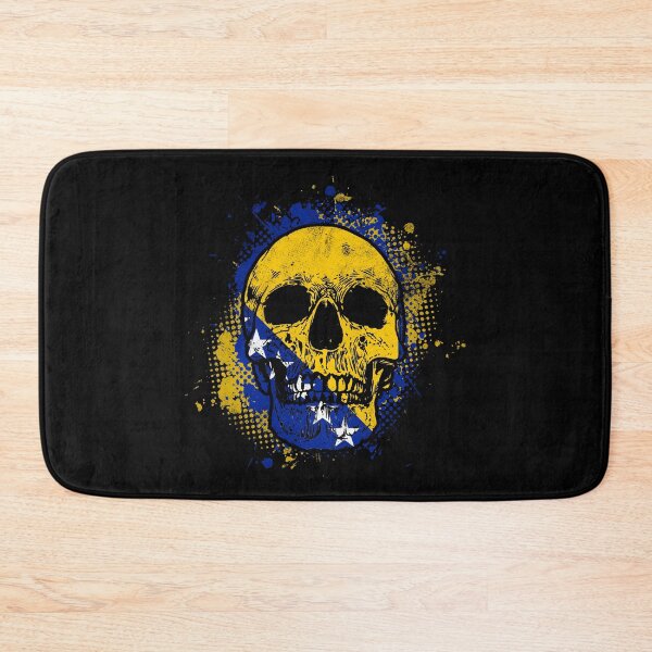 Item preview, Skull with Bosnian flag designed and sold by Mila1946.