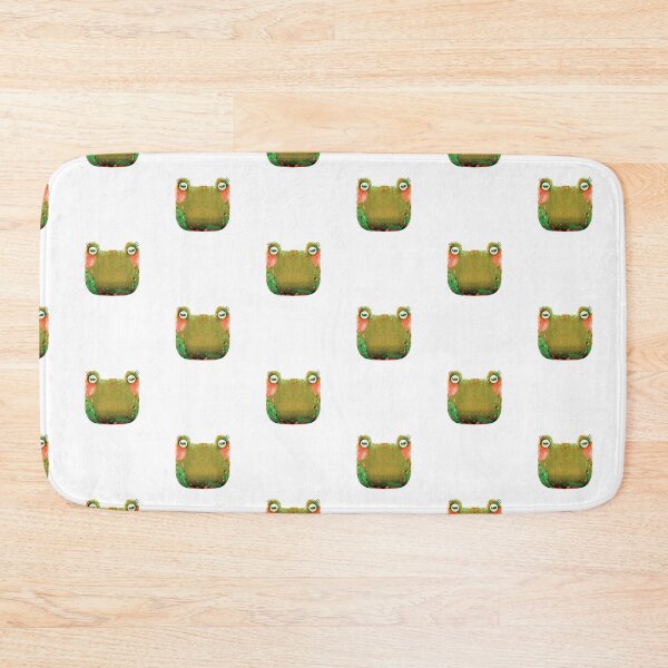 Item preview, Cute Green Frog designed and sold by Martyna Kamieńska.
