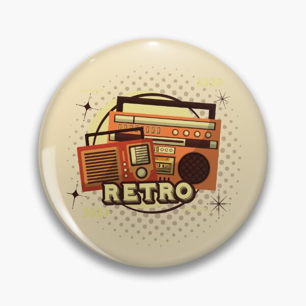 Artikelvorschau, Retro-Pop-Art-Radio, Ghettoblaster, Kassettenspieler entworfen und verkauft von TotesUnique.
