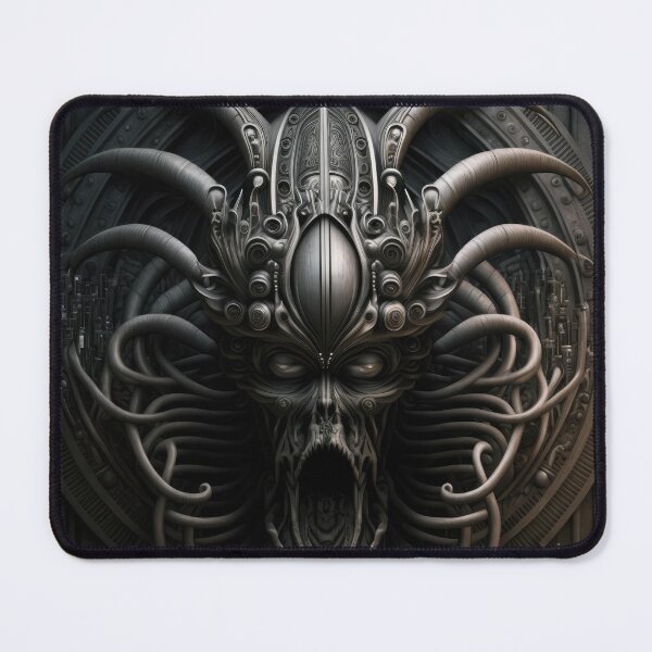 Item preview, Death Skull of Heavy Metal (HR Giger Inspired style) designed and sold by ArtificialEye.