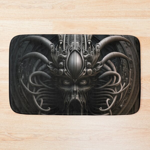 Item preview, Death Skull of Heavy Metal (HR Giger Inspired style) designed and sold by ArtificialEye.