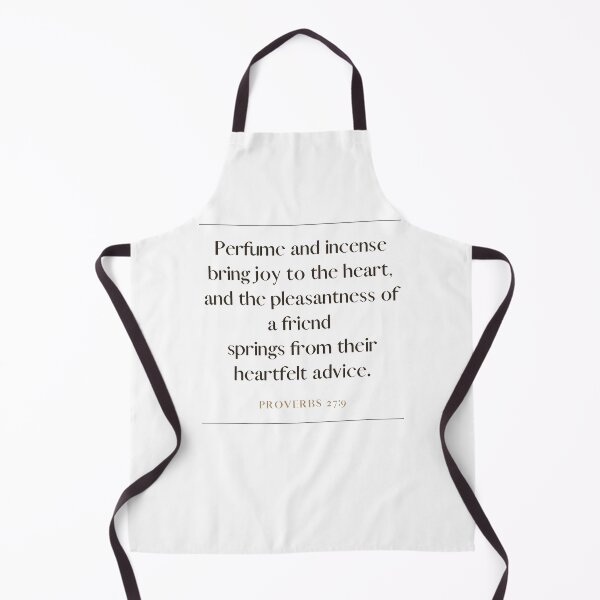 Item preview, Proverbs 27 9 Minimalist Square Bible Verse 27v9 designed and sold by GSquaredDesigns.