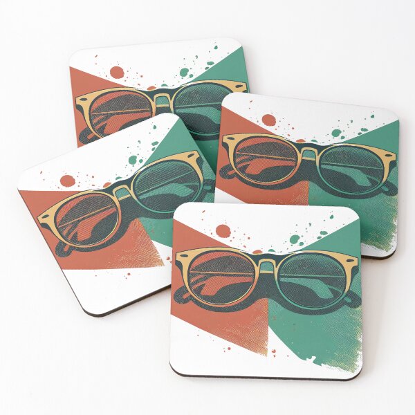 Item preview, Retro Glasses Design designed and sold by Tarpa.