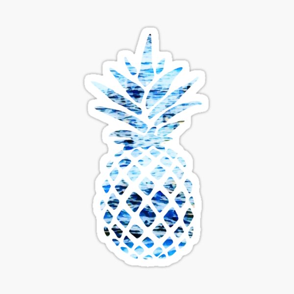 Item preview, Blue Ocean Design Pineapple designed and sold by Claireandrewss.