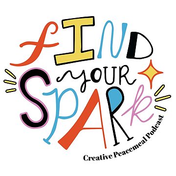 Artwork thumbnail, Find Your Spark colorful sticker by CPPodcast