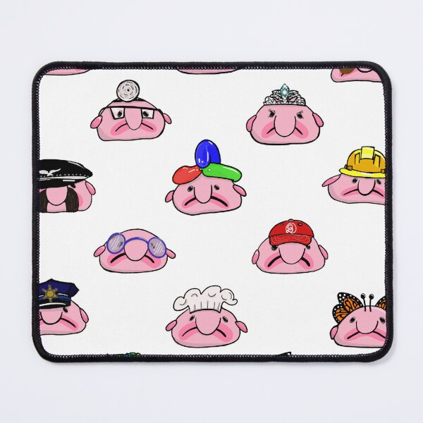 Item preview, Various blob fish stickers in disguises, uniforms and costumes.  designed and sold by saint-shores.
