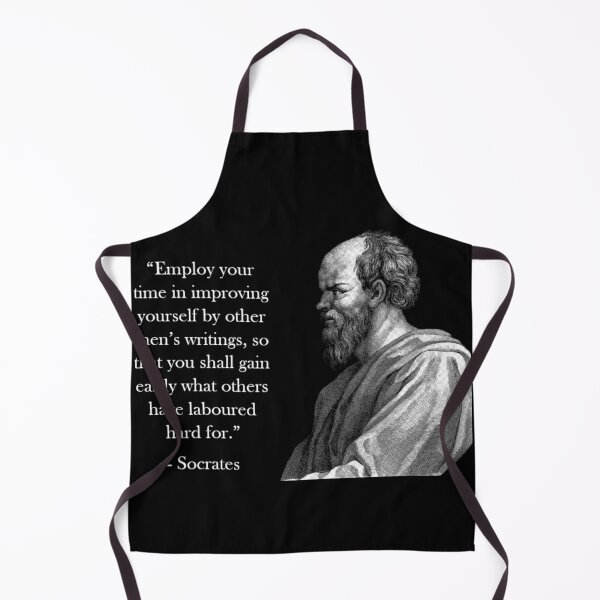 Item preview, Socrates Quote - Improving Yourself designed and sold by Reed-Inc.