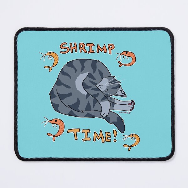 Item preview, Shrimp Time! designed and sold by wintrecat.