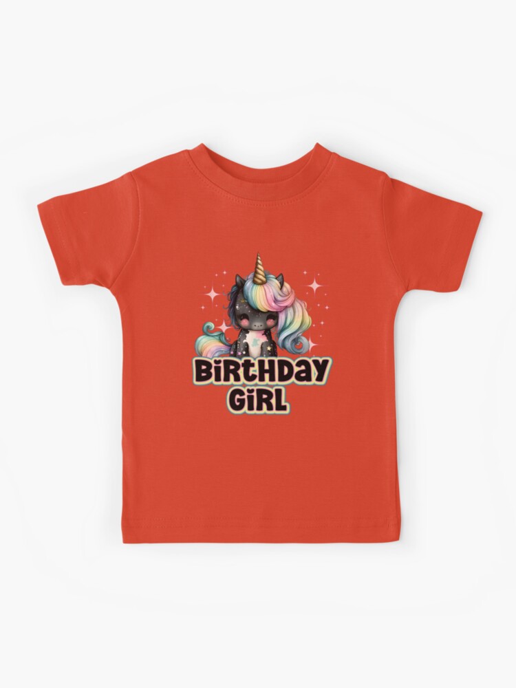 Birthday Girl Unicorn T-shirt – KawaiiHug
