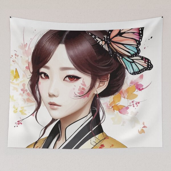 Item preview, Butterfly and Woman#5 designed and sold by YDIX.