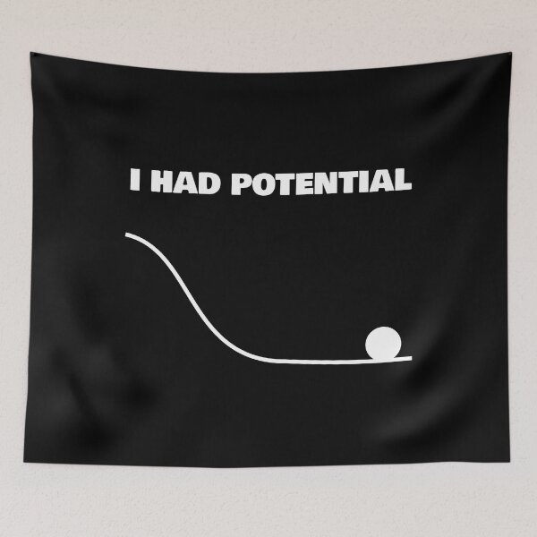 Item preview,  I Had Potential Funny Sarcastic Shirt designed and sold by TShirtDoctor.