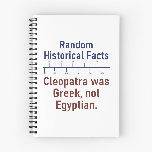 Item preview, Cleopatra Was Greek - History Fact designed and sold by CrankyOldDude.