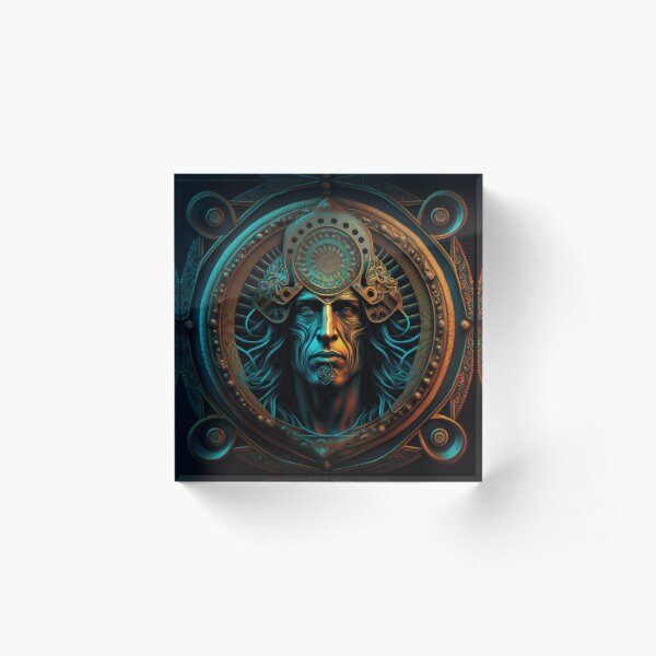 Item preview, Heavy Metal God of War & Rock designed and sold by ArtificialEye.