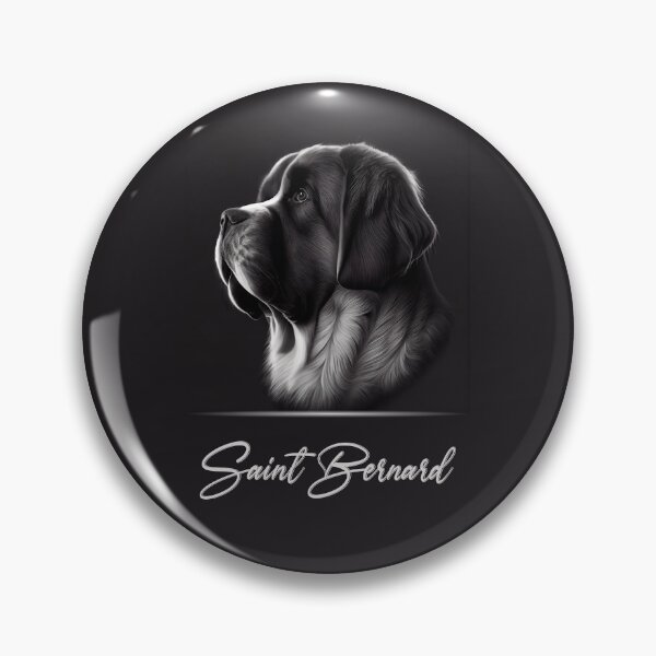 Item preview, Saint Bernard Portrait designed and sold by Best-Breeds.