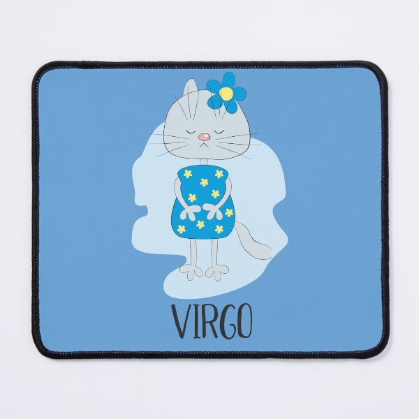 Item preview, Virgo Funny Cat Zodiac designed and sold by MugsAndDuds.