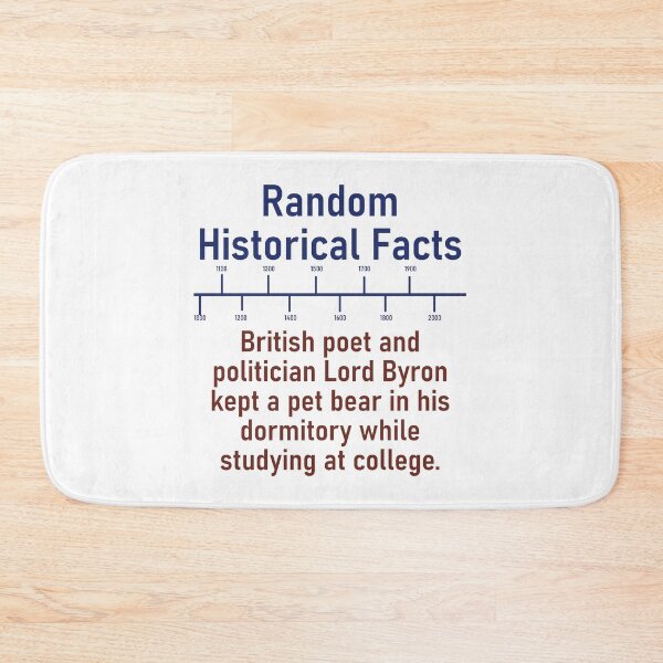 Item preview, British Poet And Politician Lord Byron  - History Fact designed and sold by CrankyOldDude.