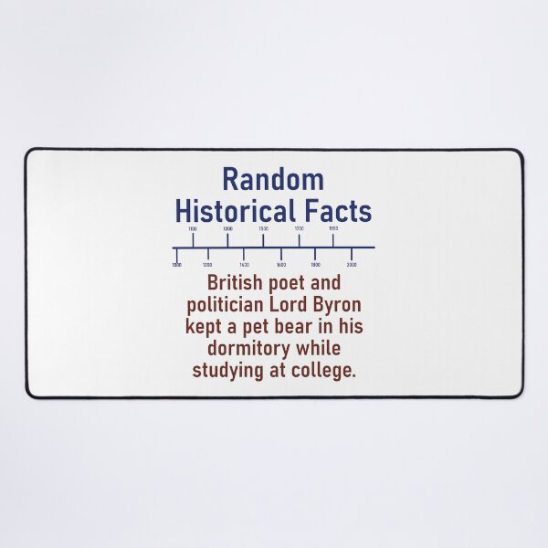 Item preview, British Poet And Politician Lord Byron  - History Fact designed and sold by CrankyOldDude.