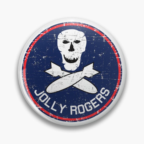 Artikelvorschau, USAF - 90. Bombardment Group - Jolly Rogers - Grunge-Stil entworfen und verkauft von pzd501.