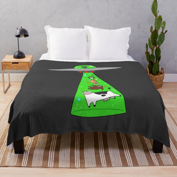 Item preview, Alien UFO Frog Cat Sloth Cow designed and sold by SaradaBoru.