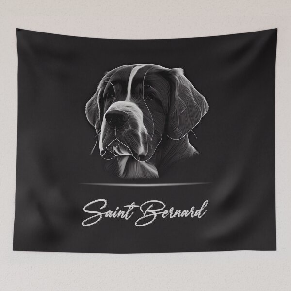 Item preview, Adorable Saint Bernard designed and sold by Best-Breeds.