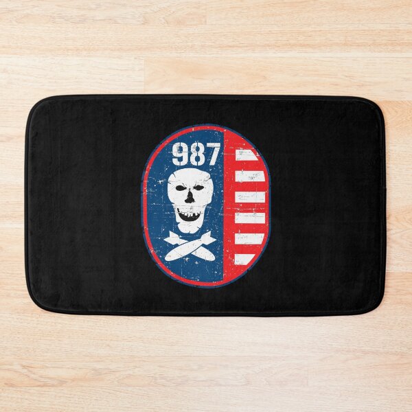 Item preview, USAF - 90th Bombardment Group - Jolly Rogers 987 Tail - Grunge Style designed and sold by pzd501.