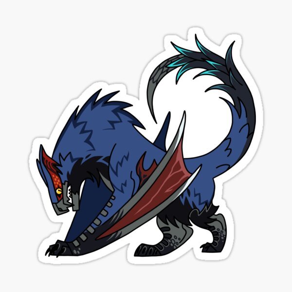 Chibi Nargacuga Sticker