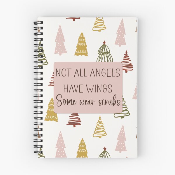 Item preview, Not all Angels Have Wings, Some Wear Scrubs designed and sold by TaraGbear.