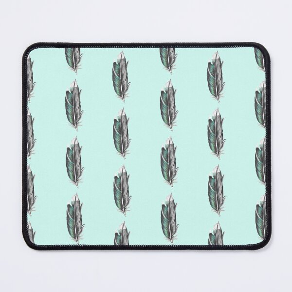 Item preview, Greeen feather designed and sold by Dia-Cheshire.