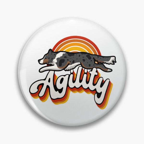 Item preview, Merle Border Collie Agility designed and sold by SouthernPineK9s.