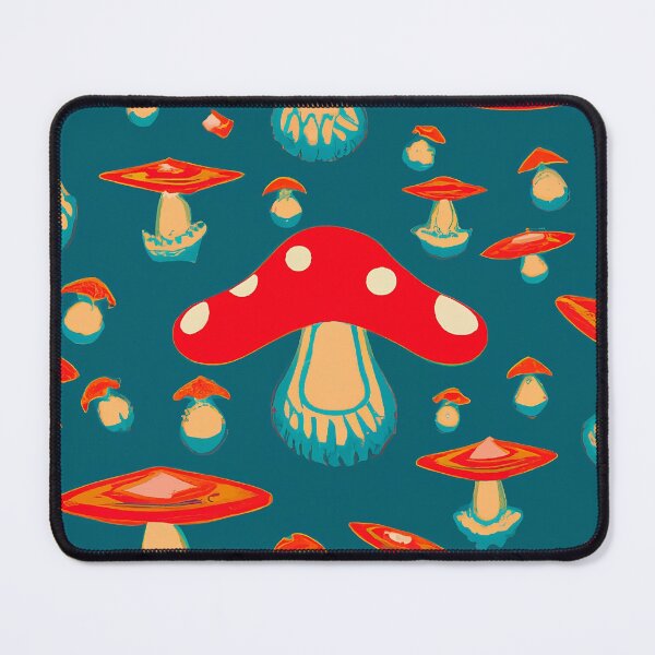 Item preview, Painted colorful fly agaric mushrooms designed and sold by HappyTrippy.