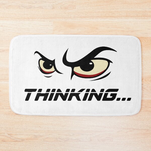 Item preview, Angry Thinking.... | Funny designed and sold by UniqueDeignz.
