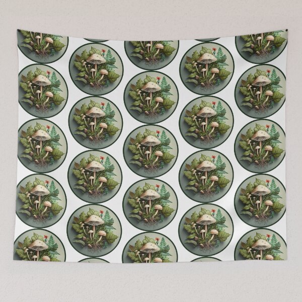 Item preview, Forest Mushrooms designed and sold by Healio2.