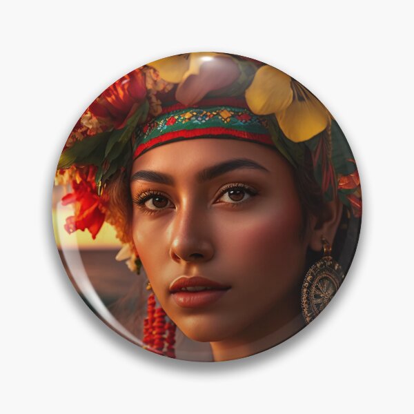 Item preview, Beautiful Colombian Woman - Amazing Panorama designed and sold by Junkie Ai.