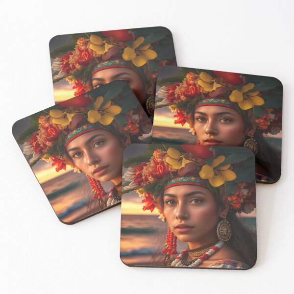 Item preview, Beautiful Colombian Woman - Amazing Panorama designed and sold by Junkie Ai.