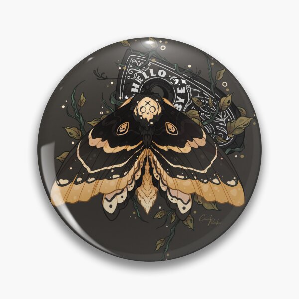 Item preview, Death Moth Print designed and sold by CasualPancakes.
