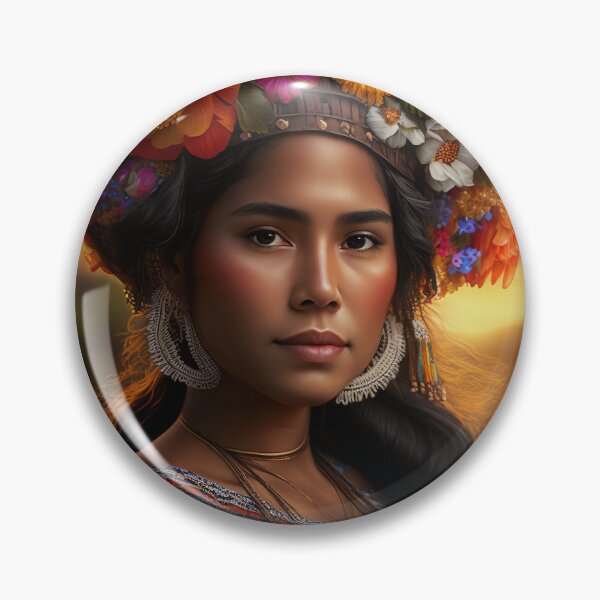 Item preview, Beautiful Colombian Woman - Amazing Panorama designed and sold by Junkie Ai.