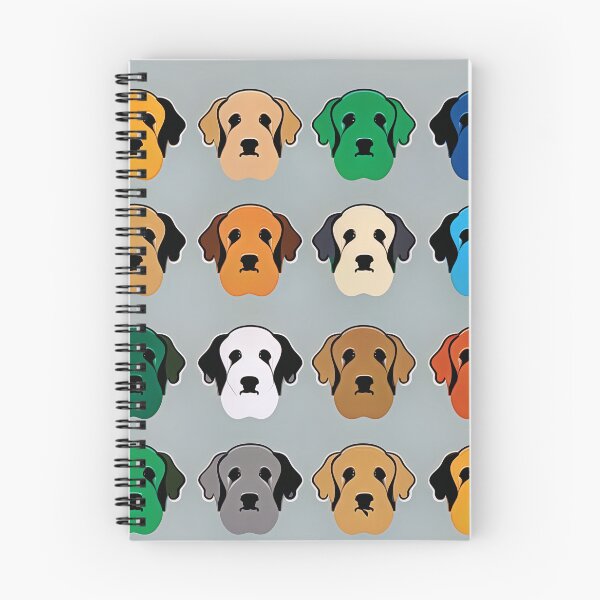 Item preview, Dog faces, colour variations designed and sold by franknolimits.