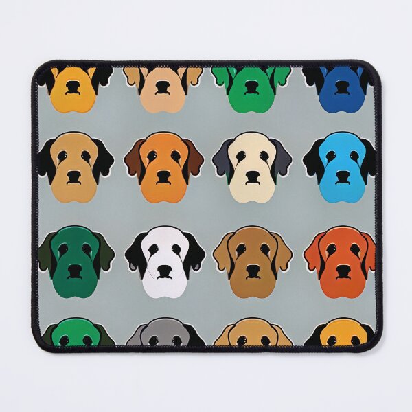 Item preview, Dog faces, colour variations designed and sold by franknolimits.