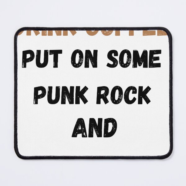 Item preview, Coffee Punk Rock Handle It designed and sold by ArtShotss.