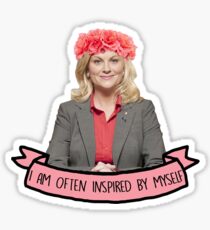 Leslie Knope Parks and Recreation Quote Sticker