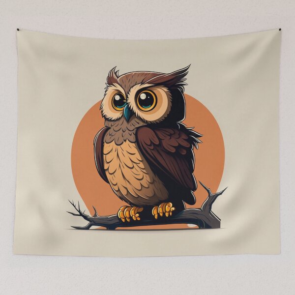 Item preview, Cute Owl designed and sold by L'art Designs.