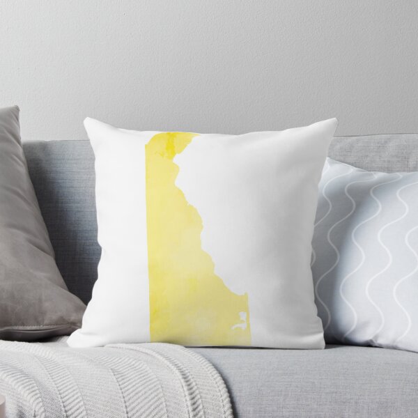 Item preview, Yellow Watercolor Delaware designed and sold by kevgib.