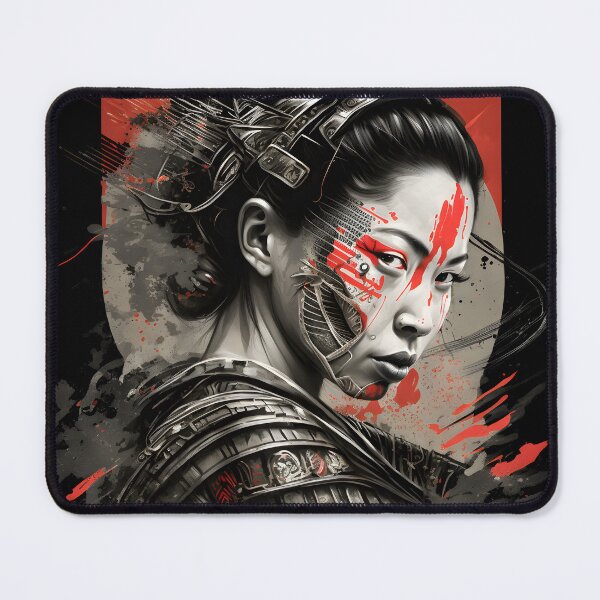 Item preview, Japanese female warrior - Onna Bugeisha designed and sold by LuPa Creative.