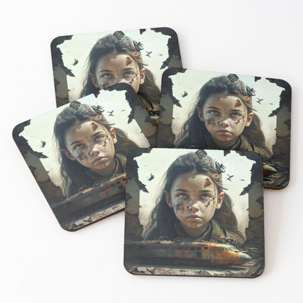 Item preview, Lost in the Dystopia: Sad Children at the Metro Station designed and sold by DaniFantasy.