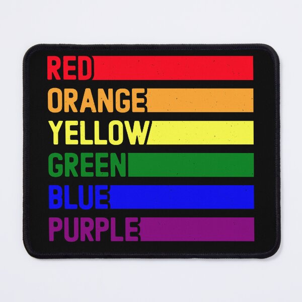 Item preview, red orange yellow green blue and purple stripes and words designed and sold by aprilsims.